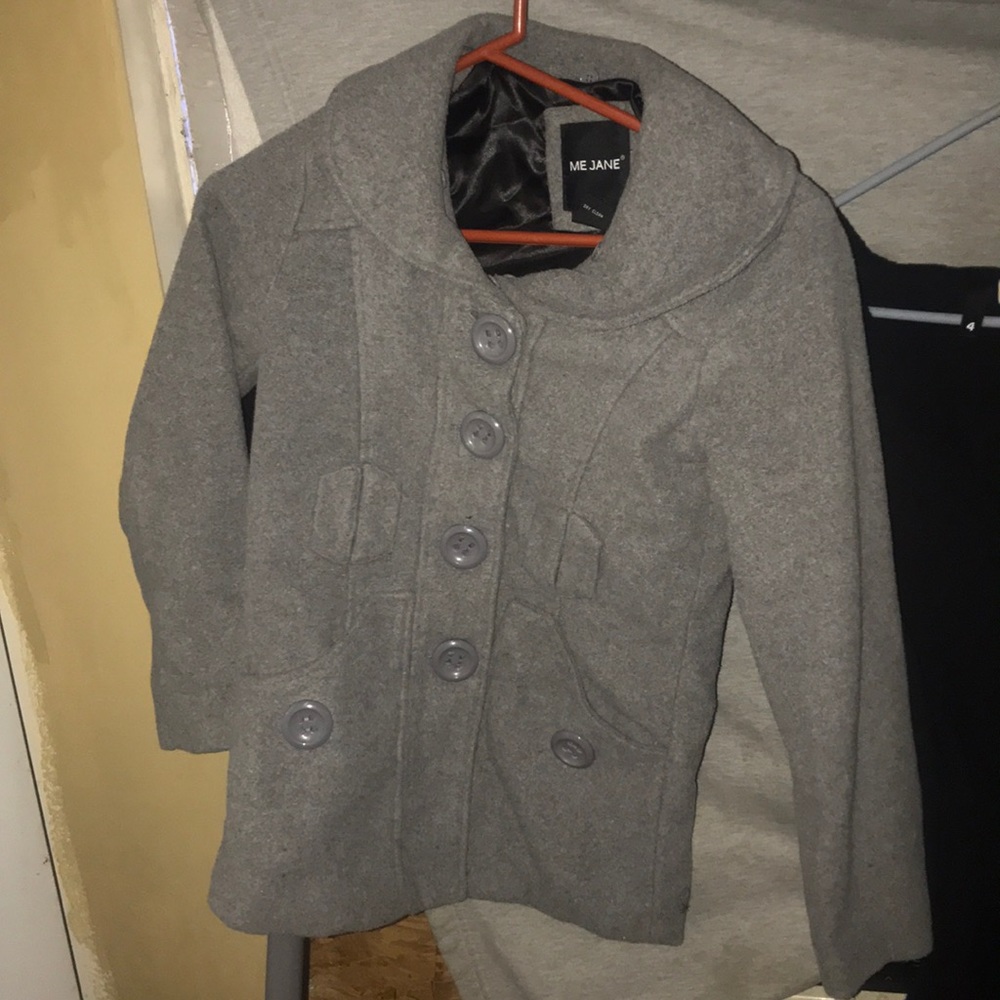 Gray winter Jacket for girls size7